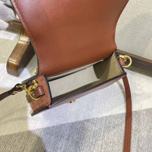Chloe Small Nile Bracelet Minaudiere Handbag - Brown 57466 - Image 2