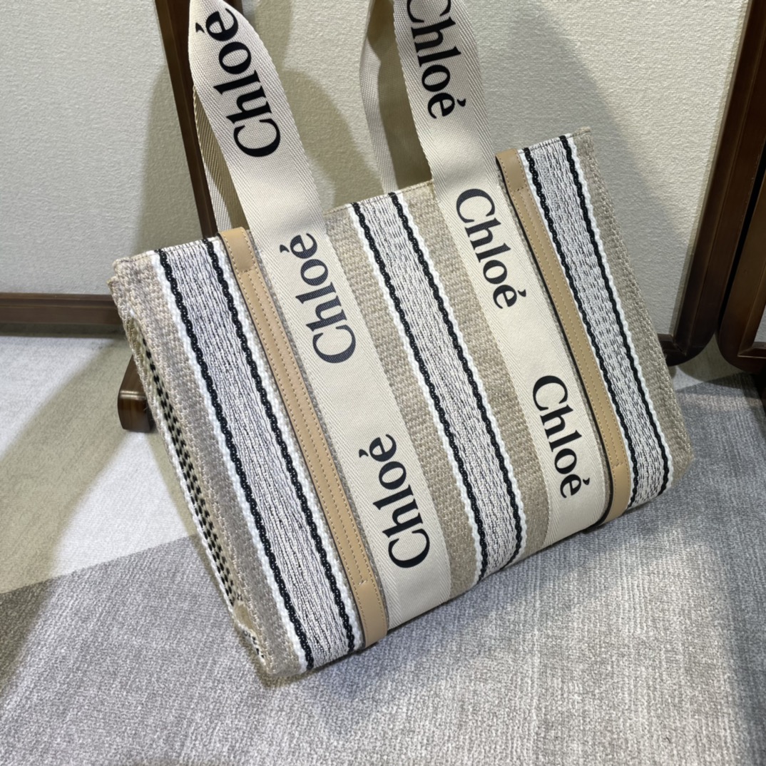 Chloe Rainbow Woody Medium Tote Bag 13968 - Image 2