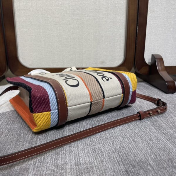 Chloe Rainbow Woody Medium Tote Bag 23154 - Image 3