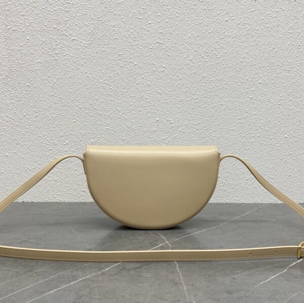 Celine Basace Arc De Triomphe~moon Bag - Cream 92248 - Image 5