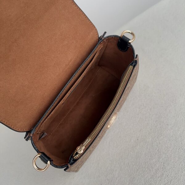 Coach Morgan Top handle Modern Retro Handbag - Brown 69543 - Image 3