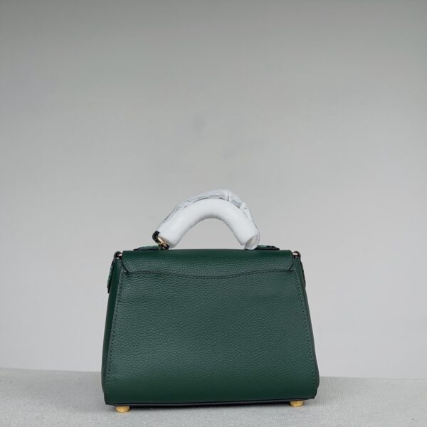 Coach Morgan Top handle Modern Retro Handbag - Green 20342 - Image 4