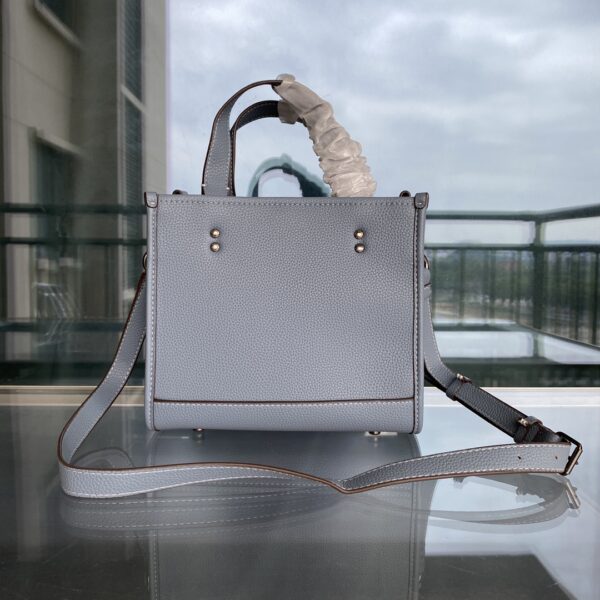 Coach Snoopy Versatile Handbag - Gray 30540 - Image 5