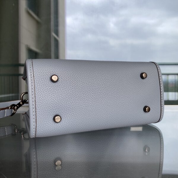 Coach Snoopy Versatile Handbag - Gray 30540 - Image 3