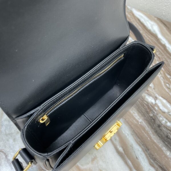 Celine Teen Triomphe Calfskin Handbag - Black 73065 - Image 2