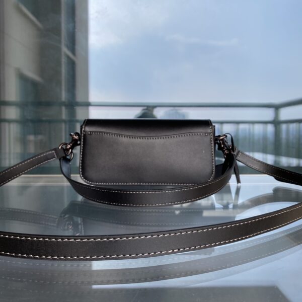 Coach Studio Baguette Crossbody Bag - Black 33339 - Image 5