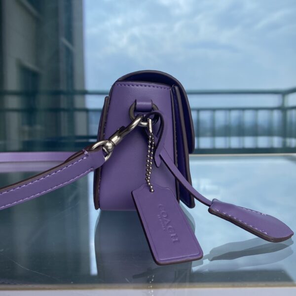 Coach Studio Baguette Crossbody Bag - Purple 80592 - Image 4