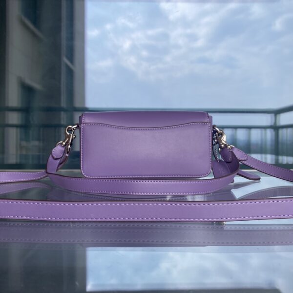 Coach Studio Baguette Crossbody Bag - Purple 80592 - Image 5