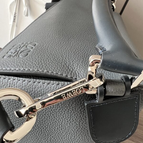 Celine Loewe Satin Cow Leather Puzzle Large Handbag - Gray 41463 - Image 2