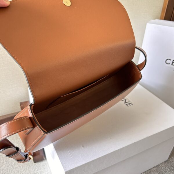 Celine Tabou Clutch Small Handbag - Brown 97323 - Image 2