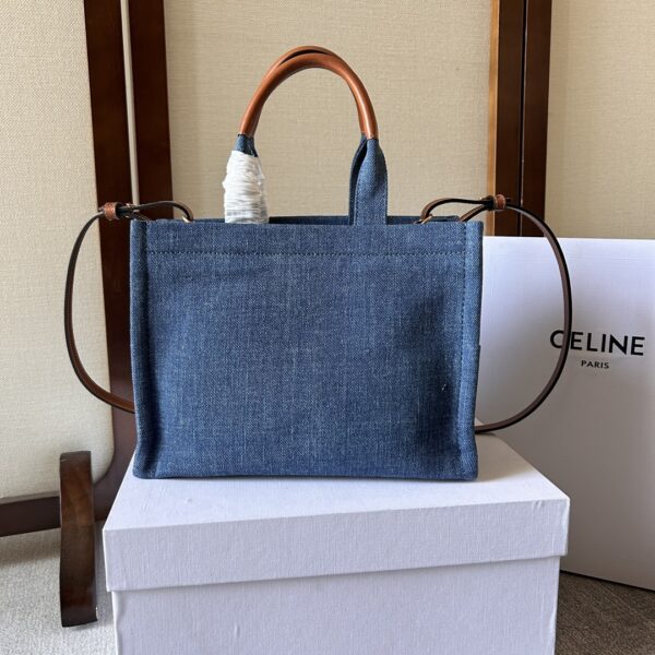Celine Cabas Thais Small Triomphe Handbag 22789 - Image 4