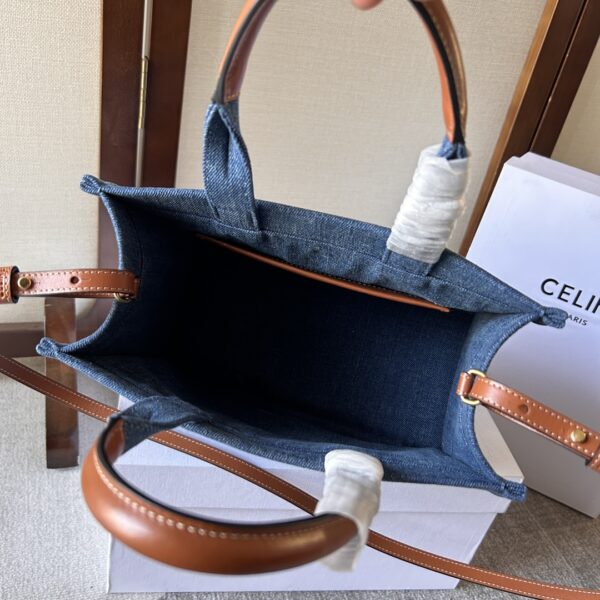 Celine Cabas Thais Small Triomphe Handbag 22789 - Image 2