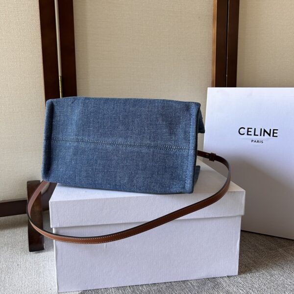 Celine Cabas Thais Small Triomphe Handbag 22789 - Image 3