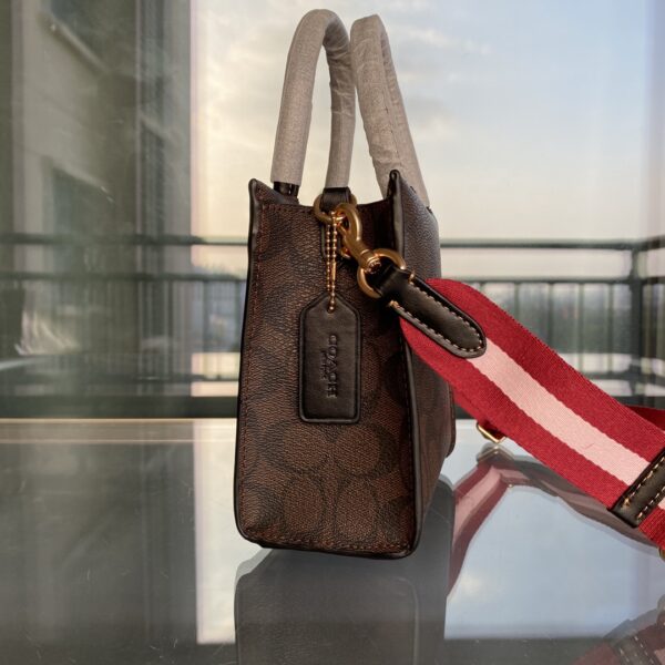 Coach Varsity Mini Cally Shoulder Crossbody Handbag 47382 - Image 4
