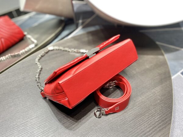 Givenchy 4g Soft Small Handbag - Red 70114 - Image 3