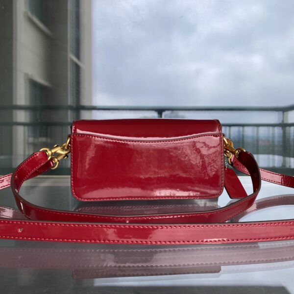 Coach Studio Baguette Crossbody Bag - Red 43646 - Image 5