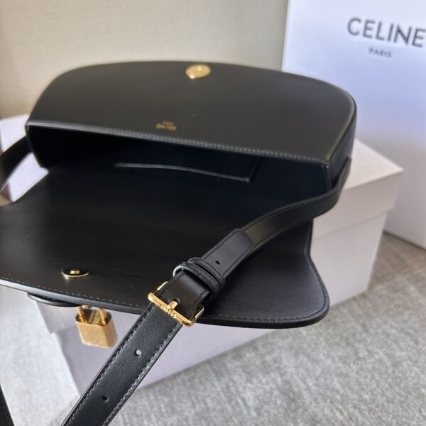 Celine Tabou Clutch Small Handbag - Black 29203 - Image 3