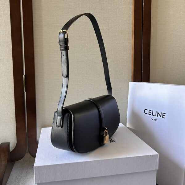 Celine Tabou Clutch Small Handbag - Black 29203 - Image 5