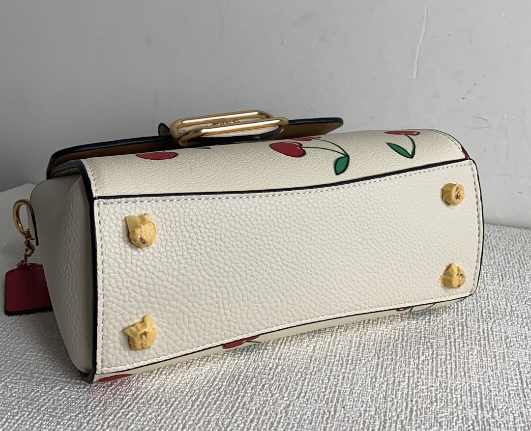 Coach Morgan Handbag Crossbody Bag - White 74875 - Image 3