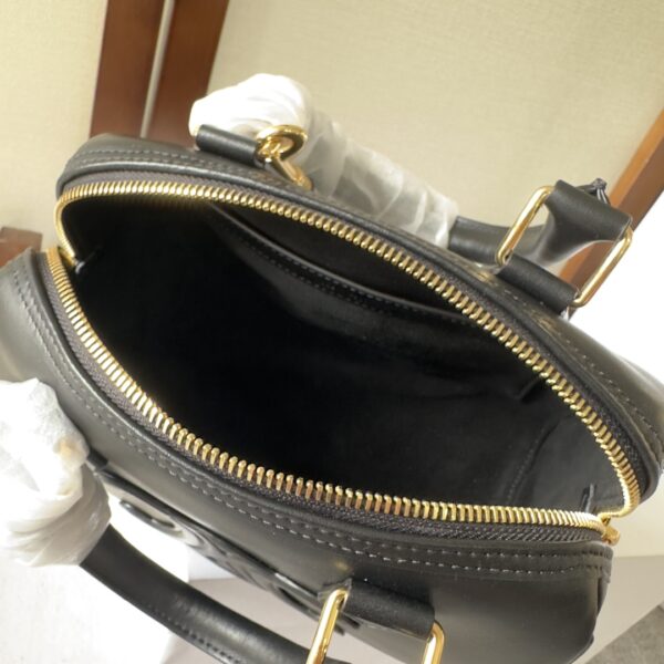 Celine Arc De Triomphe Small Boston Pillow Bag - Black 30977 - Image 2