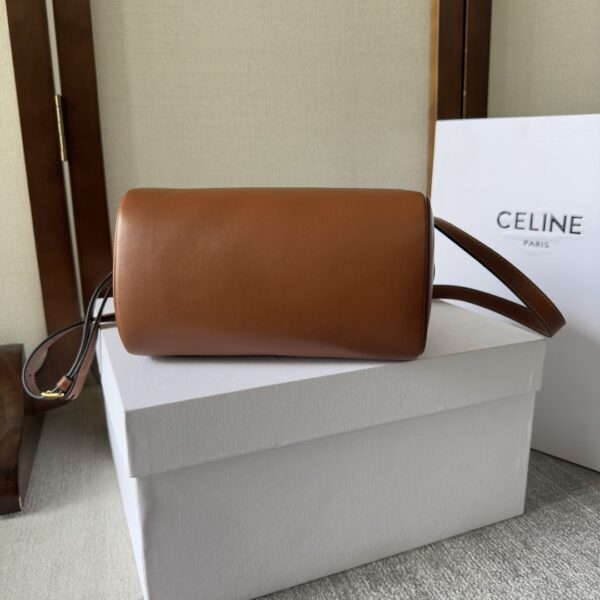 Celine Arc De Triomphe Small Boston Pillow Bag - Brown 22623 - Image 3