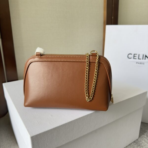 Celine Arc De Triomphe Shell Bag - Brown 70811 - Image 4