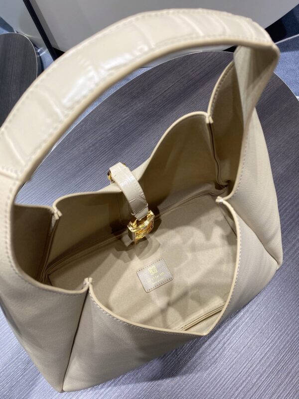 Givenchy G-hobo Medium Size Handbag - Cream 20536 - Image 5