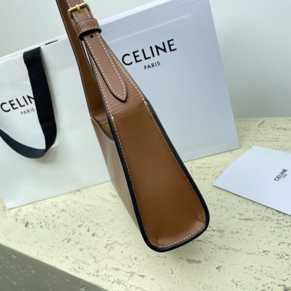 Celine Armpit Bag - Brown 26145 - Image 2