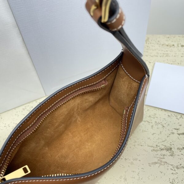 Celine Armpit Bag - Brown 26145 - Image 3
