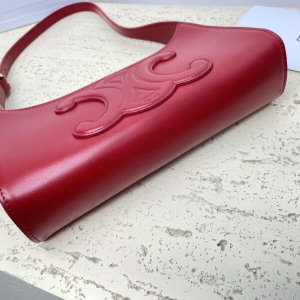 Celine Armpit Bag - Red 86278 - Image 2