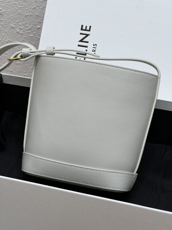 Celin E Mini Bucket Bag - Gray 15609 - Image 5