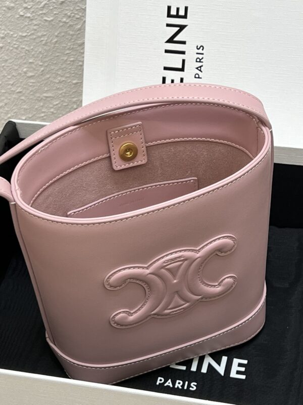Celin E Mini Bucket Bag - Pink 33655 - Image 2