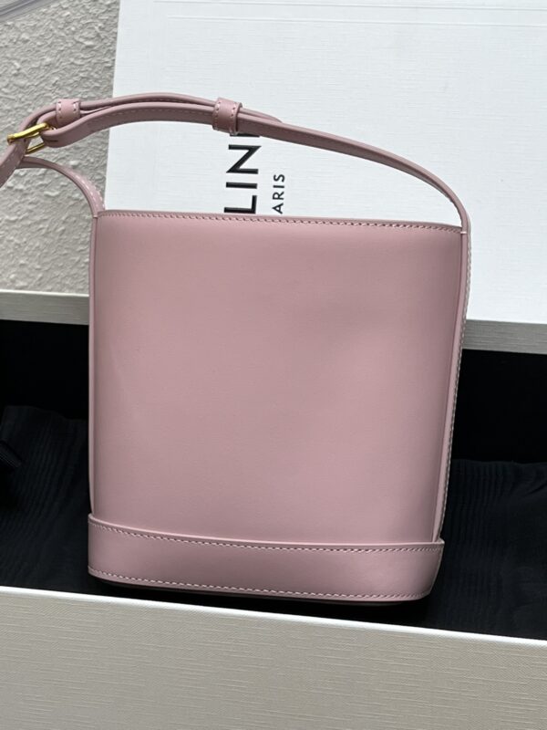 Celin E Mini Bucket Bag - Pink 33655 - Image 5
