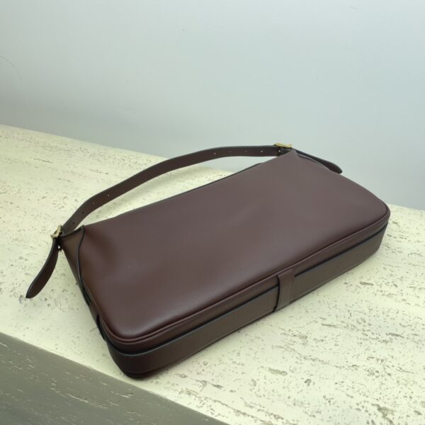 Celine Romy Medium Soft Cow Leather Handbag - Purple 33252 - Image 5