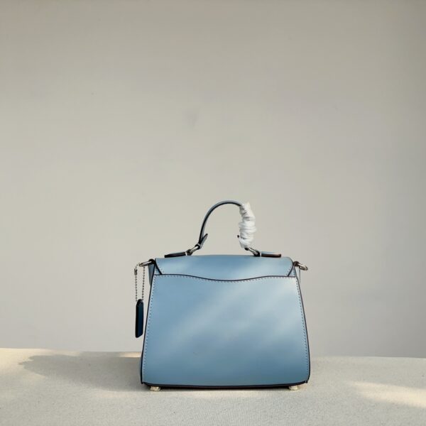 Coach Morgan Tophandle Long Shoulder Strap Handbag - Blue 34604 - Image 4