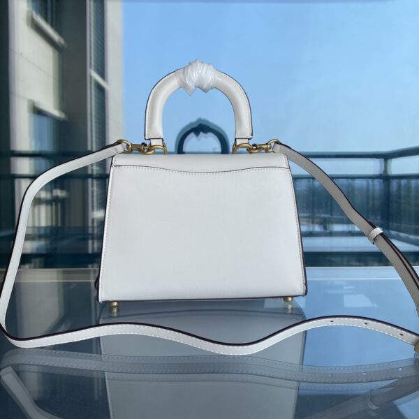 Coach Studio Sammy Handle Crossbody Handbag - White 85589 - Image 5