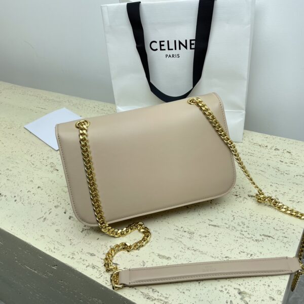 Celine Arc De Triomphe Chain Bag - Elephant Gray 74804 - Image 5