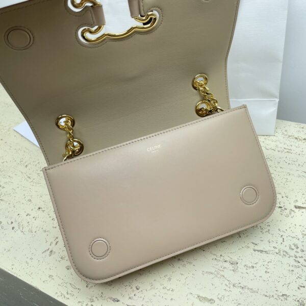 Celine Arc De Triomphe Chain Bag - Elephant Gray 74804 - Image 4