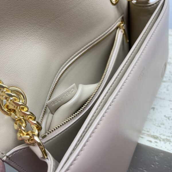 Celine Arc De Triomphe Chain Bag - Elephant Gray 74804 - Image 2