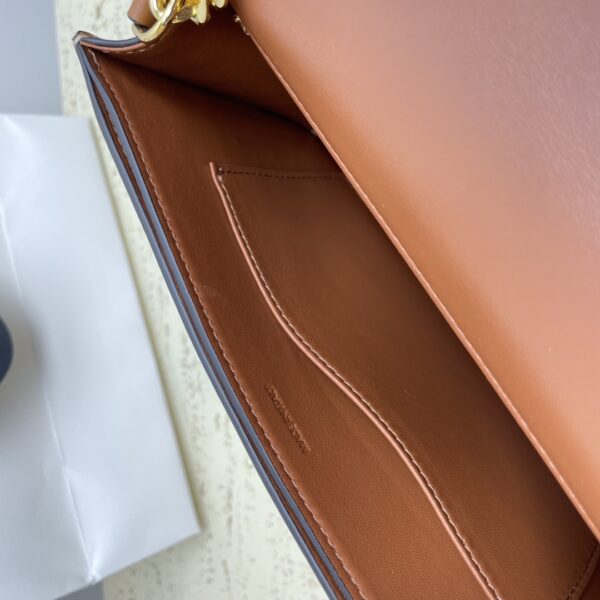 Celine Arc De Triomphe Chain Bag - Brown 21968 - Image 2
