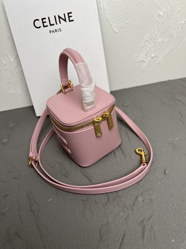 Celin E Mini Vanity Case - Pink 86284 - Image 5