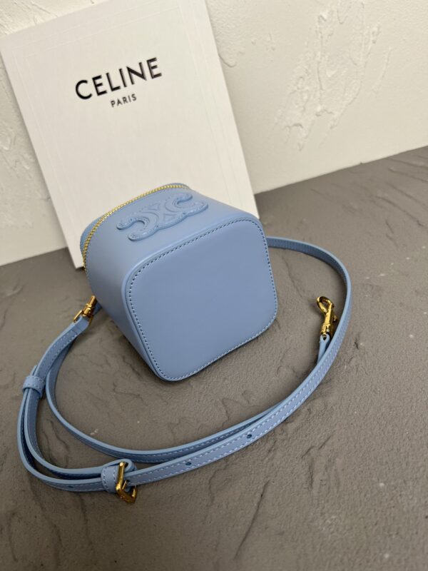 Celin E Mini Vanity Case - Blue 21450 - Image 2