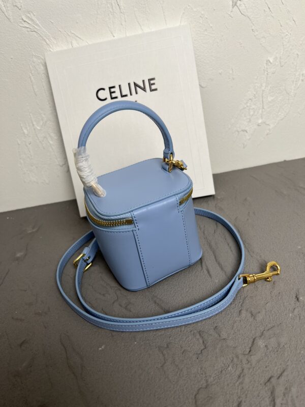 Celin E Mini Vanity Case - Blue 21450 - Image 5