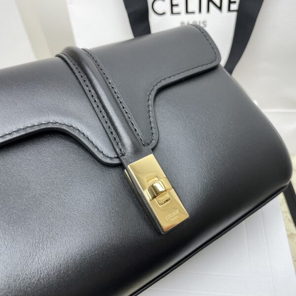 Celine Mini Soft16 Handbag - Black 73926 - Image 2