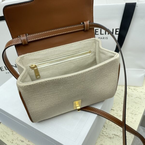 Celine Mini Soft16 Handbag - Brown 34743 - Image 4