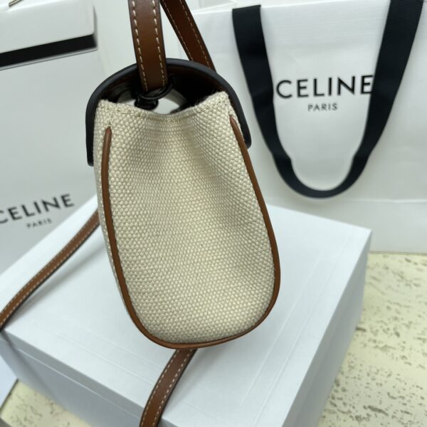 Celine Mini Soft16 Handbag - Brown 34743 - Image 5