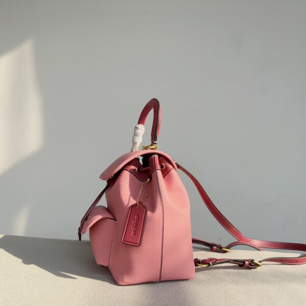 Coach Riya 21 Mini Backpack - Pink 94238 - Image 4