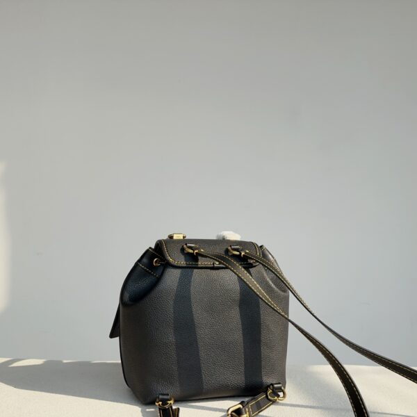 Coach Riya 21 Mini Backpack - Black 23489 - Image 4
