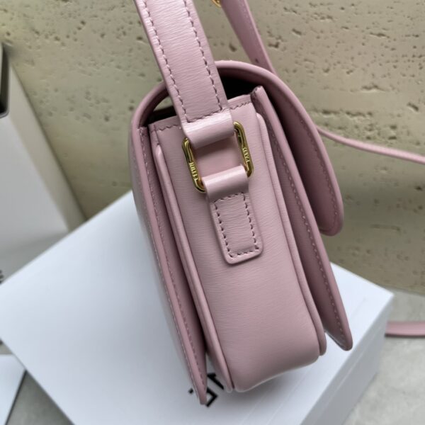 Celine Teen Triomphe Calfskin Handbag - Pink 13054 - Image 3