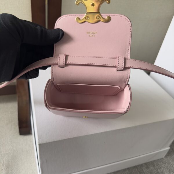 Celine 2022 New Mini Headphone Bag - Pink 80490 - Image 2